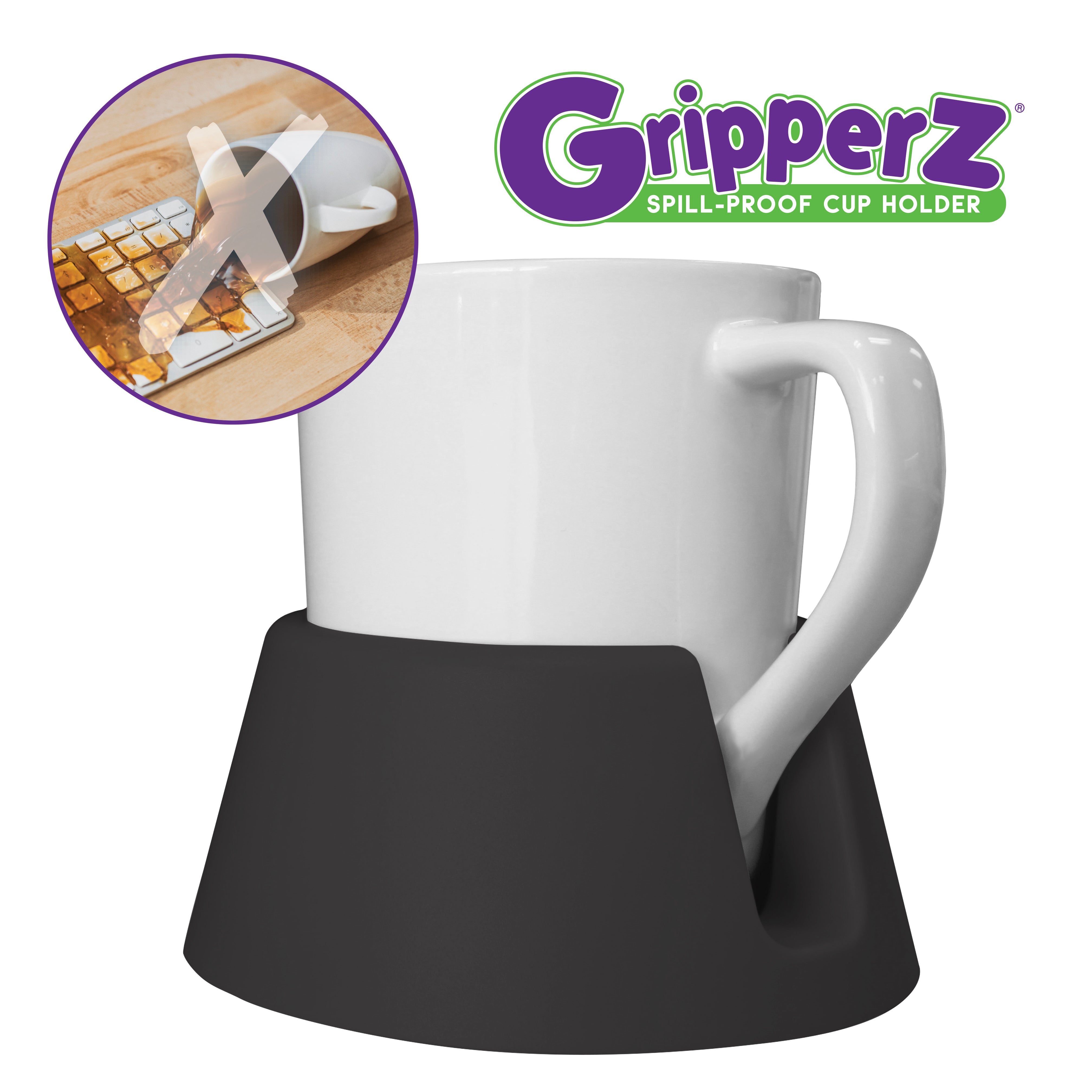 No-Spill Mug Holder